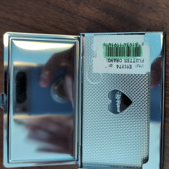 Orange Brighton card holder - Picture 3 of 5